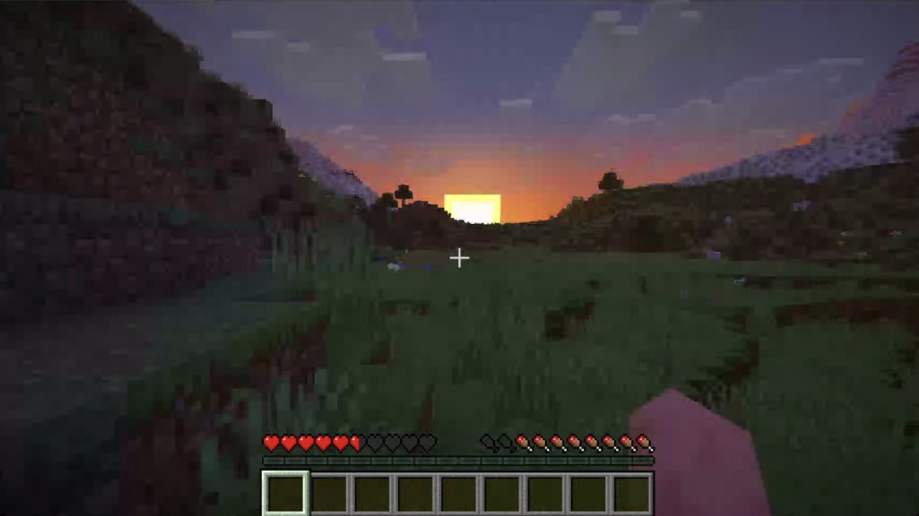 Minecraft gameplay